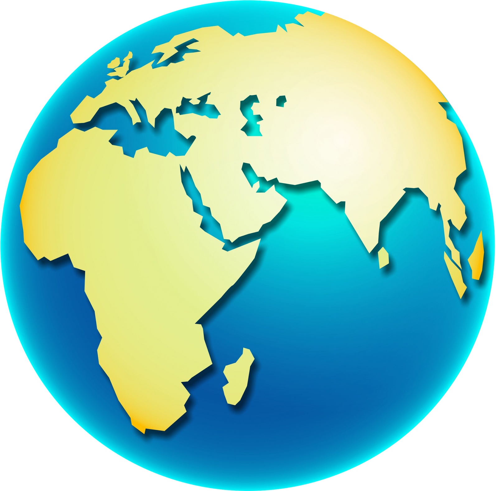 Globe Earth World Map Clip Art - World Map